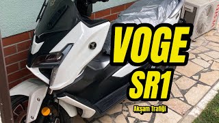 VOGE SR1(PCX AVCISI) EŞLİĞİNDE AKŞAM TRAFİĞİ | Bursa