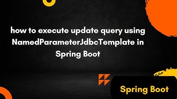 Spring Boot JDBC Phonebook Project Part 13: Insert Operations with NamedParameterJdbcTemplate