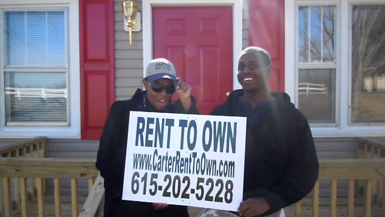 New residents are happy about their first home a Carter Rent To Own