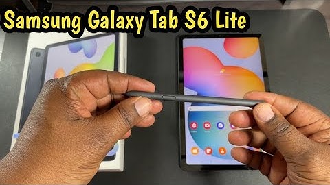Samsung Galaxy Tab s6 Lite Unboxing and First Impression