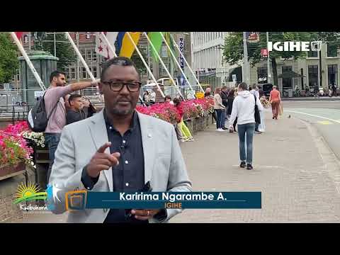 Mbararikiye igikorwa cyo kwibohora28 i Den Haag mu Buholandi