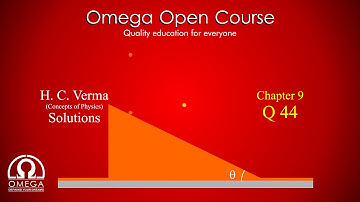 H. C. Verma Solutions - Chapter 9, Question 44