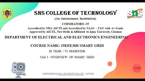 4. DESIGN THINKING APPROACH ON THE NEED FOR SMART GRID | SMART GRID | SNS INSTITUTIONS