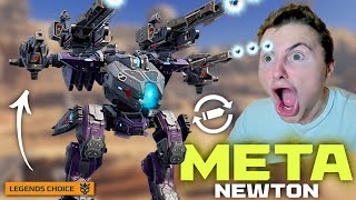 I Was Told This Is Beyond BROKEN… Deadliest Newton Of All Time - Titan Destroyer | War Robots screenshot 3