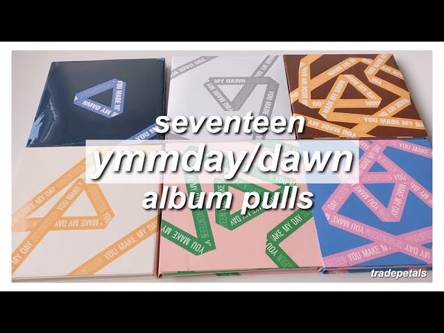 SEVENTEEN ￤ YOU MAKE MY DAY unboxing 💎 ￤ セブチ ymmd 過去