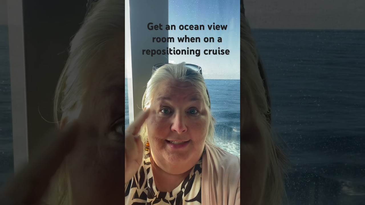 Why you should get an ocean view room on a repositioning cruise ￼