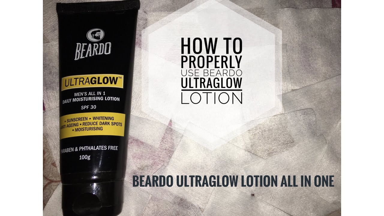 Beardo How to use beardo ultraglow men’s lotion /specifications 2019