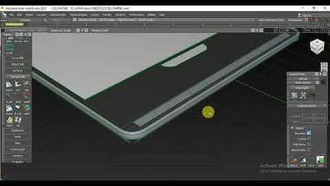 Autodesk Alias II Mobile styling tutorial 2