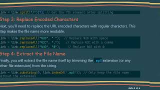 How to Extract the File Name from a Firebase Storage Link in Flutter/Dart