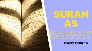 Surah As Saffat | Mansour Al Salmy | Surah As-Saaffat With English translation  | سورة الصافات