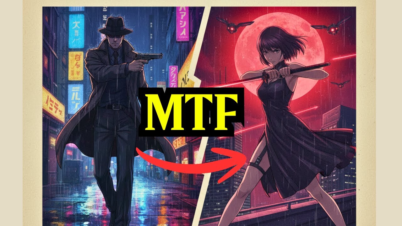 [MTF TRANSFORMATION] The Genderbend Secret Agency Mission - YouTube