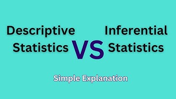 Descriptive Statistics VS Inferential Statistics