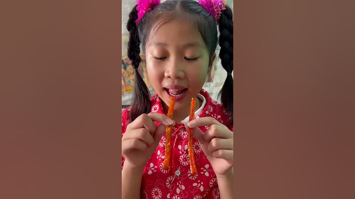 Bạn đã ăn món ăn nhẹ nào sau đây khi còn nhỏ  #SNACKS# dải cay# món ăn vặt hoài niệm