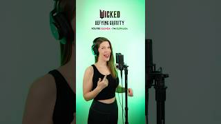 SING as GLINDA! Defying Gravity - Wicked