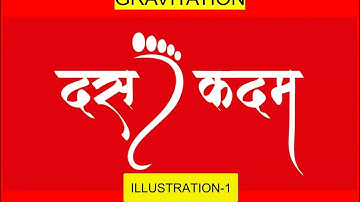 Two objects of equal masses placed at certain distance from each other attracts each other with a fo