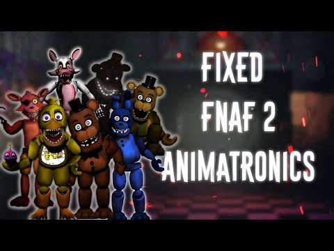 [FNAF | Speed Edit] Making Fixed FNAF2 Animatronics