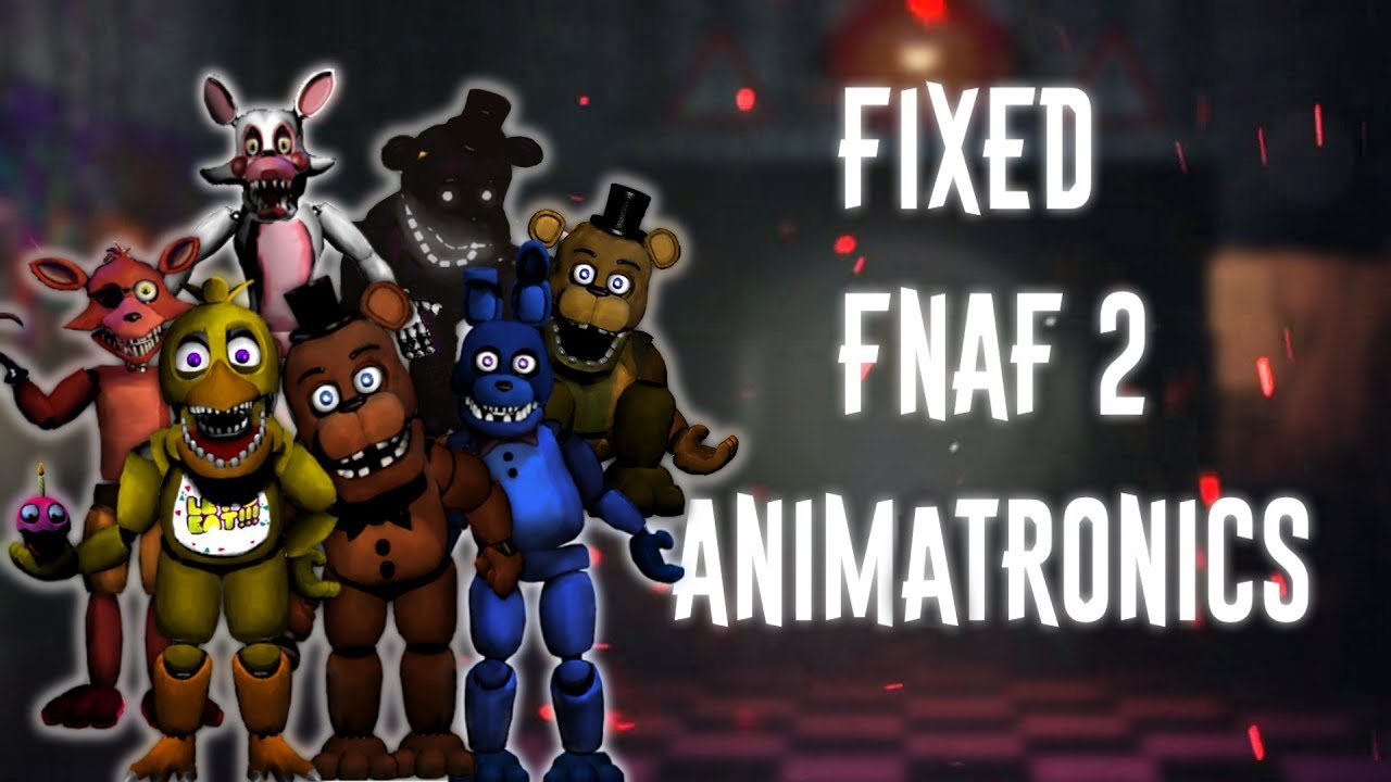 Fnaf Characters Full Body Fnaf 2