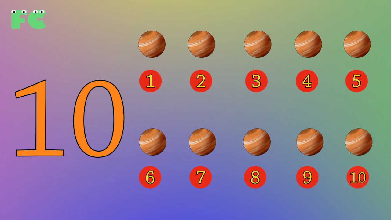 Count and Write 1 to 10 | Babies Learn Numbers | Pre School Learning ...