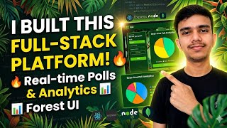 I Built a Real-Time Full-Stack Polling Platform! @HiteshCodeLab @piyushgargdev @chaiaurcode 