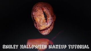 Smiley Halloween Makeup tutorial (Day 2)