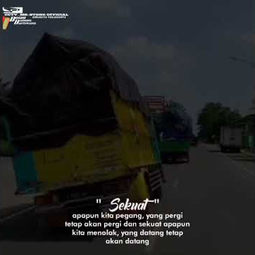 viral kata kata story WA bijak truk oleng