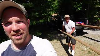 Building a Simple Canoe/Kayak Rack | Cottage Coach