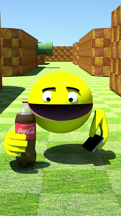 Pacman and Coca-Cola #shorts #pacman