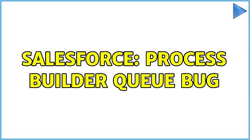 Salesforce: Process builder Queue bug