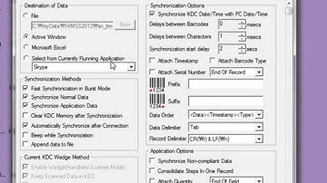 Bluetooth barcode scanner KDC and Windows PC SPP Bluetooth Profile with KTSync