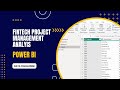 Fintech Project Management Analysis Part 1 | Power BI
