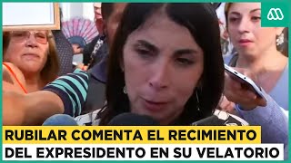 "Nadie quería dejar de aplaudir": Karla Rubilar y el recibimiento del expresidente en el ex Congreso