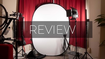 Review: Neewer Chromakey White Collapsible Backdrop | 1.5x2M | 4.9x6.6FT | Black/White
