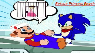 Sonic The Hedgehog Vs Bowser Goomba In Super Mario Bros Game - Kim100