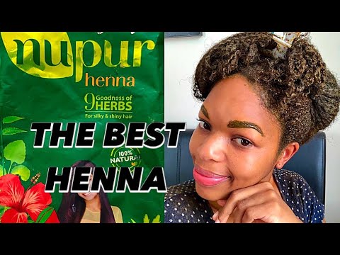 Como crescimento do cabelo para a Henna natural do cabelo