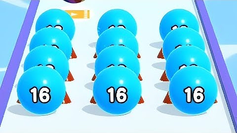 Ball Run 2048 Merge Number  Gameplay Level 36