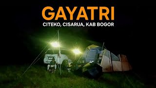 CAMPING KELUARGA | GAYATRI, CITEKO, CISARUA | TRACKING SERU ‼️