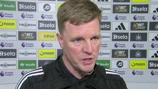Eddie Howe Post Match Interview 🔥| Newcastle vs Brighton 3-1