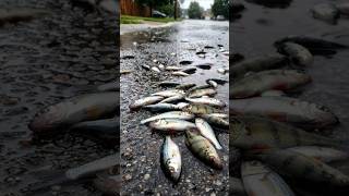 It Literally Rains Fish Here 😳🐟 #facts #fish #explorepage #nature
