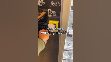 The best vending machine solution for Ready meal. Smart fridge/freezer vending machine