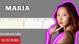 Hwasa María Free Tab By Kimsmusic