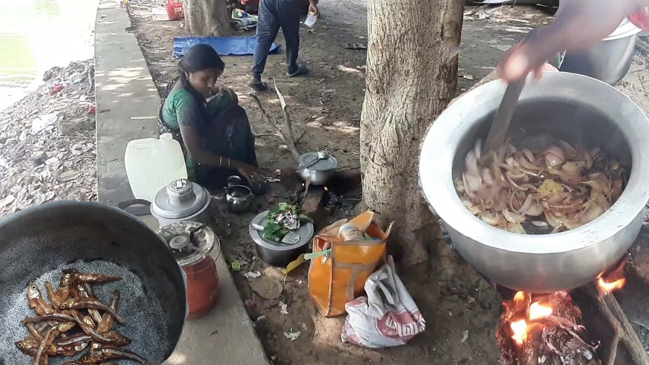 நாடோடி மக்களின் சாலையோர சமையல் /Village Food Review /Jegan Channel