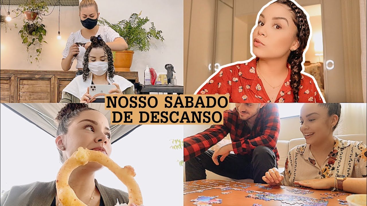 VLOG: Finalizando o cabelo no salão, compras na feira, momentos em família... ✨