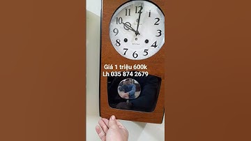 Đồng Hồ Nhật máy cót 30 ngày 2 gông đồng bạch chuông kêu hay