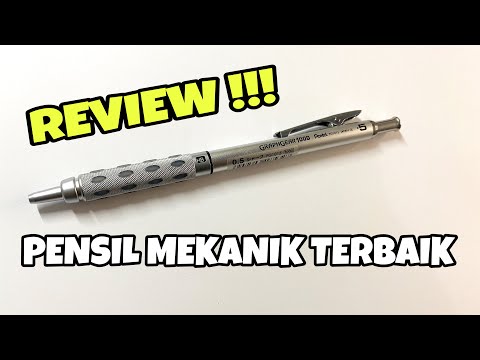 Review Alat Menggambar Pentel Graphgear 1000 Indonesia