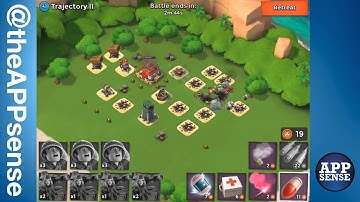Trajectory II (41) Single Player Island - Boom Beach Walkthrough