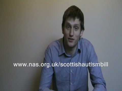 James appeals for the Scottish Autism Bill
