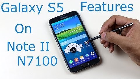 Galaxy Note 2 - Galaxy S5 Features & New TouchWiz (DN3 Rom, Android 4.4.2)
