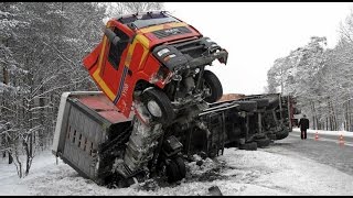 Аварии грузовых автомобилей часть 6