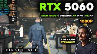007 First Light on RTX 5060 - Is 8 GB Cards a problem? | 1080p Performance Test