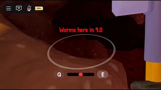 How to avoid/dodge the worm in Dig The Backyard | Roblox